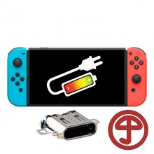 reparer connecteur charge Nintendo switch