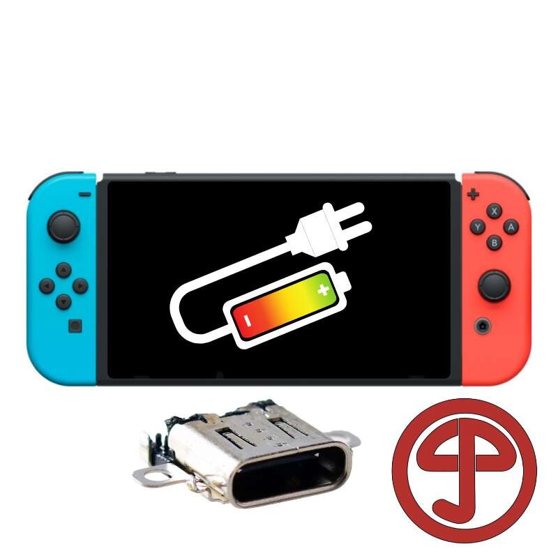 reparer connecteur charge Nintendo switch